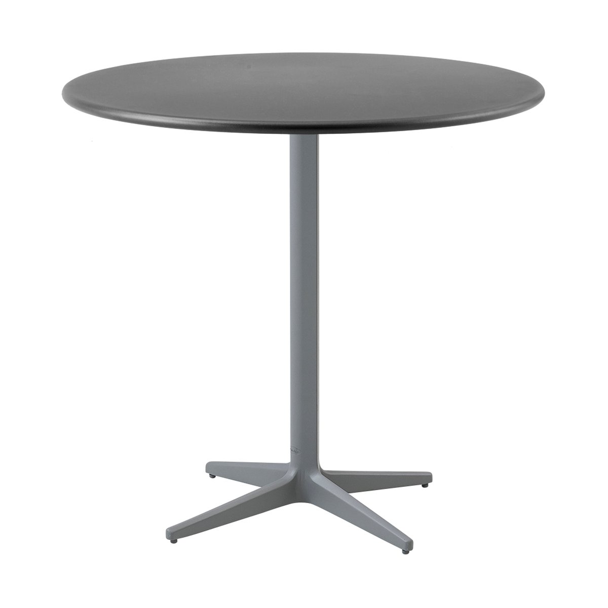 Cane-line Drop coffee table Ø80 cm Lava grey-light grey