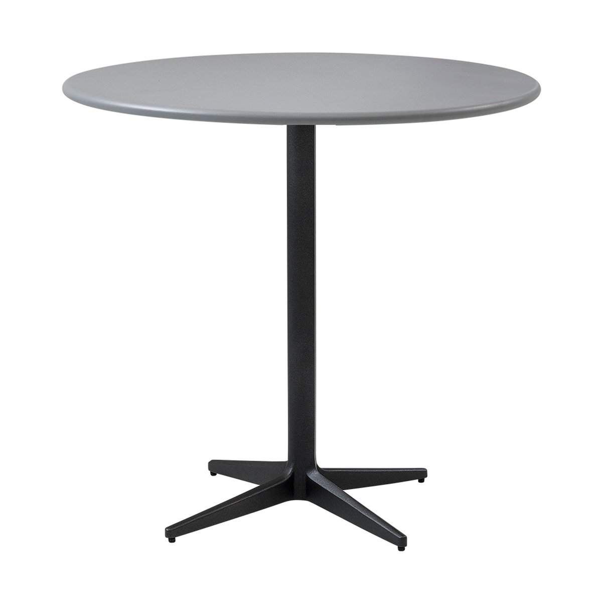 Cane-line Drop coffee table Ø80 cm Light grey-lava grey