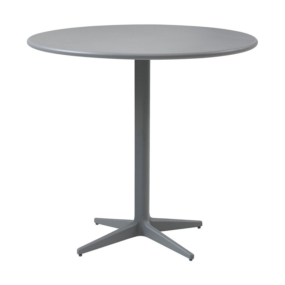 Cane-line Drop coffee table Ø80 cm Light grey-light grey