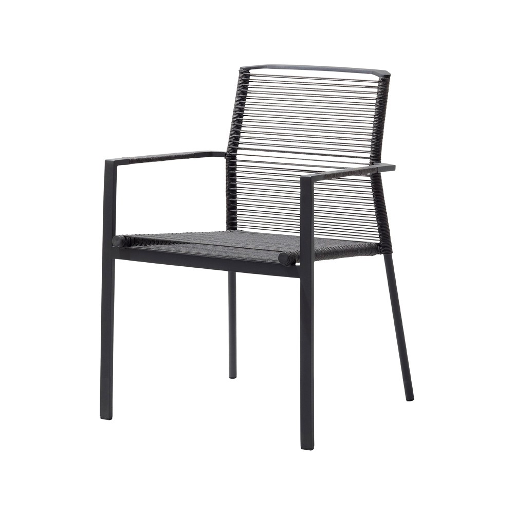 Cane-line Edge armchair Anthracite