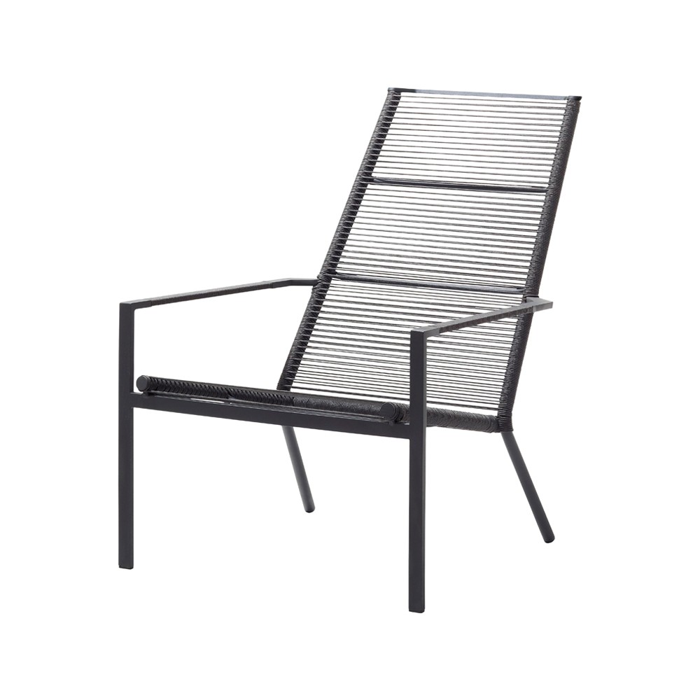 Cane-line Edge sun chair Anthracite