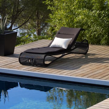 Escape sun lounger - White grey - Cane-line