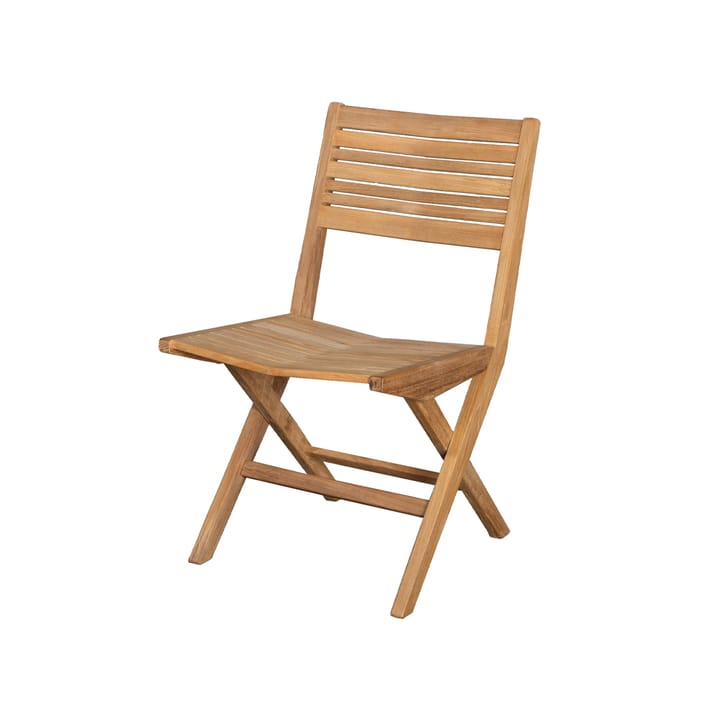 Flip folding chair, Teak Cane-line