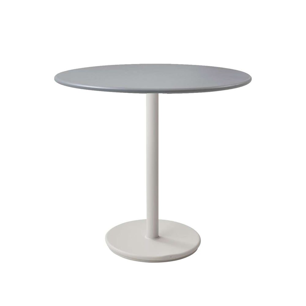 Cane-line Go coffee table Ø80 cm Light grey-white