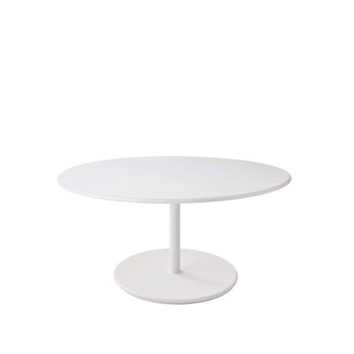 Go coffee table, White, Ø110 cm Cane-line