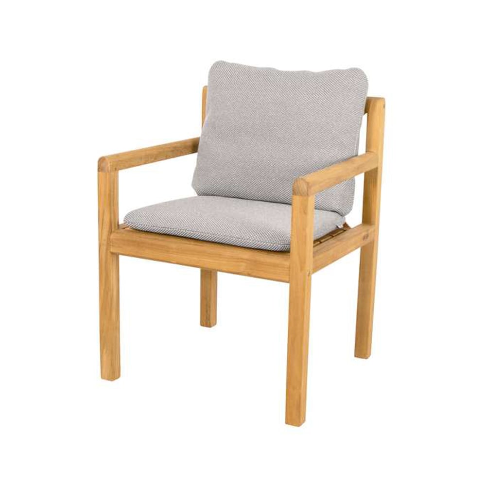 Cane-line Grace chair Cane-Line focus light grey, teak