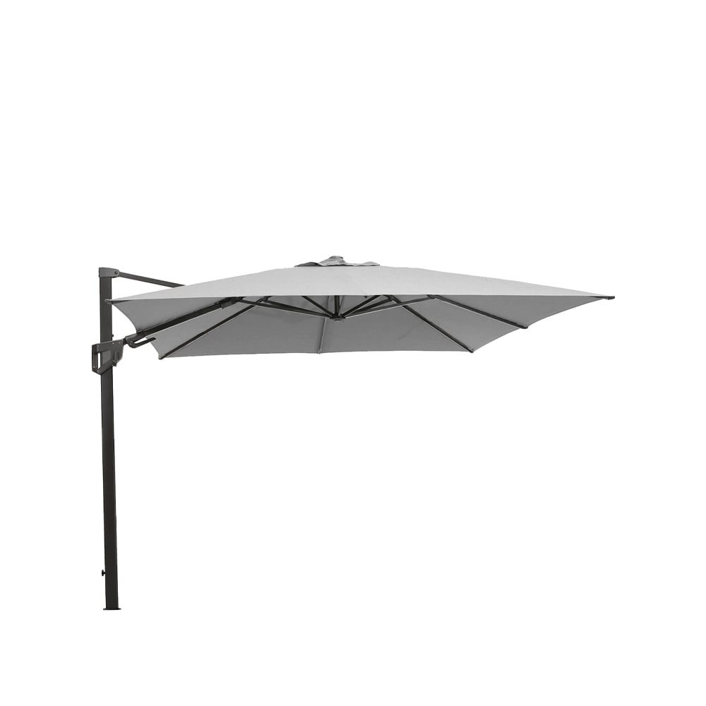 Cane-line Hyde Luxe Hanging parasol Light grey, 400x300, excl. base