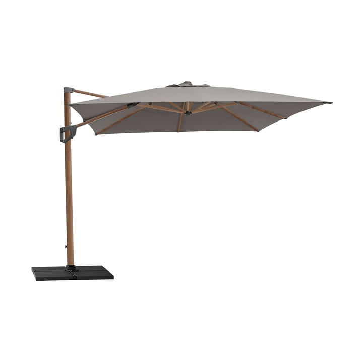 Hyde luxe parasol tilt 3x3 m - Woodlook-Taupe - Cane-line