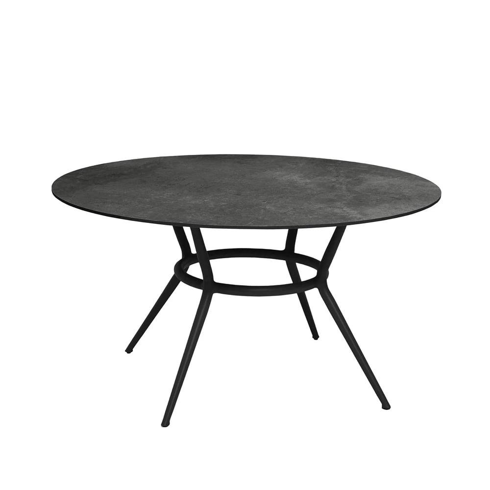 Cane-line Joy dining table round Dark grey-lava grey Ø144 cm