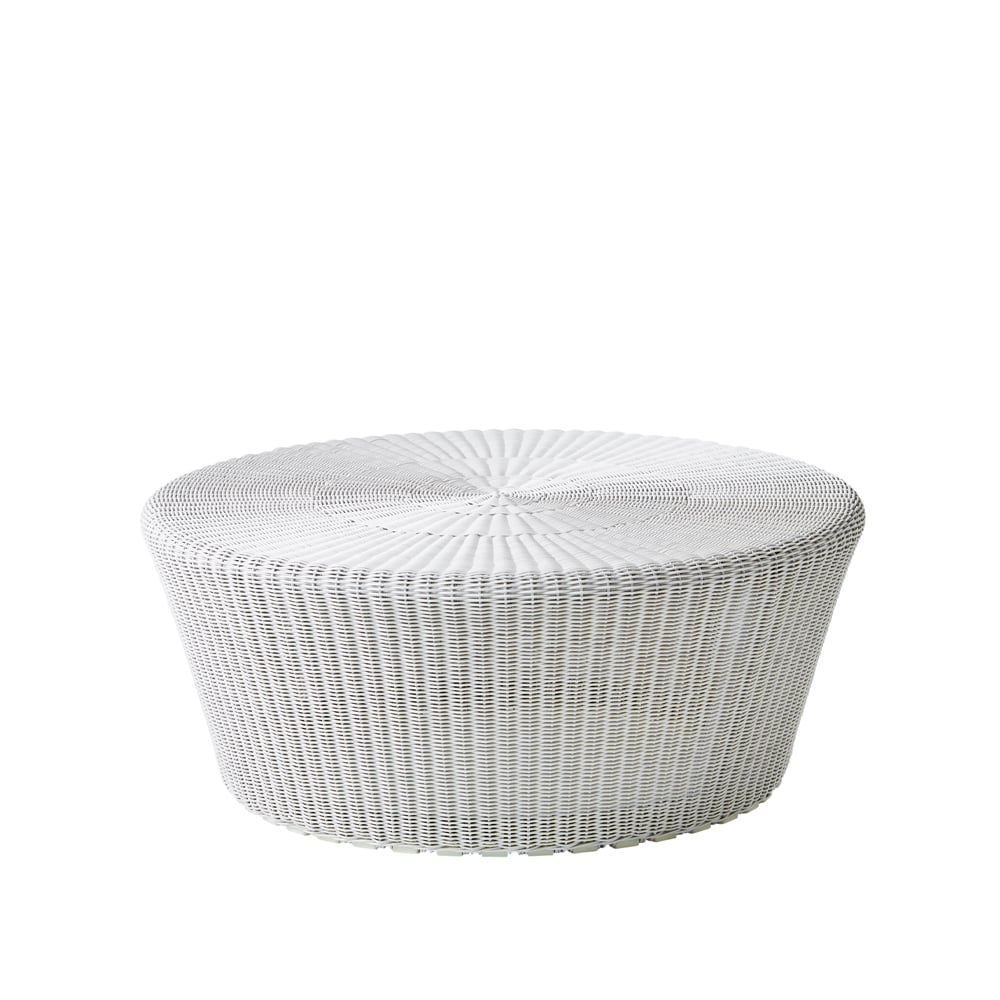 Cane-line Kingston footstool White grey