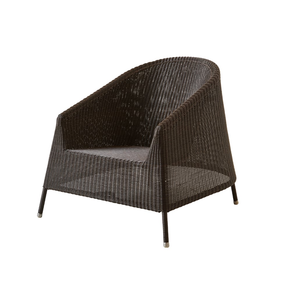 Cane-line Kingston lounge armchair Mocha