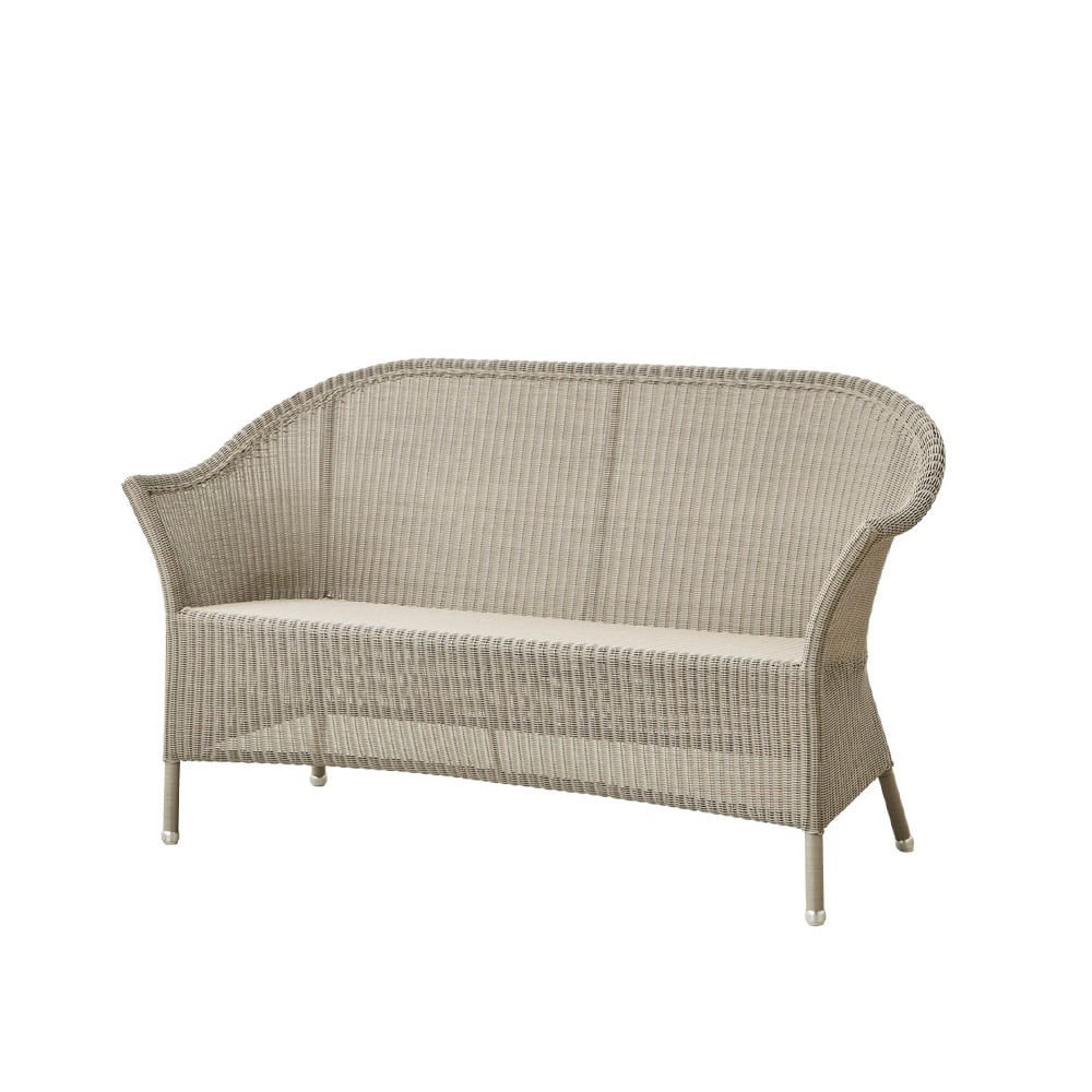 Cane-line Lansing sofa 2-seater weave Taupe