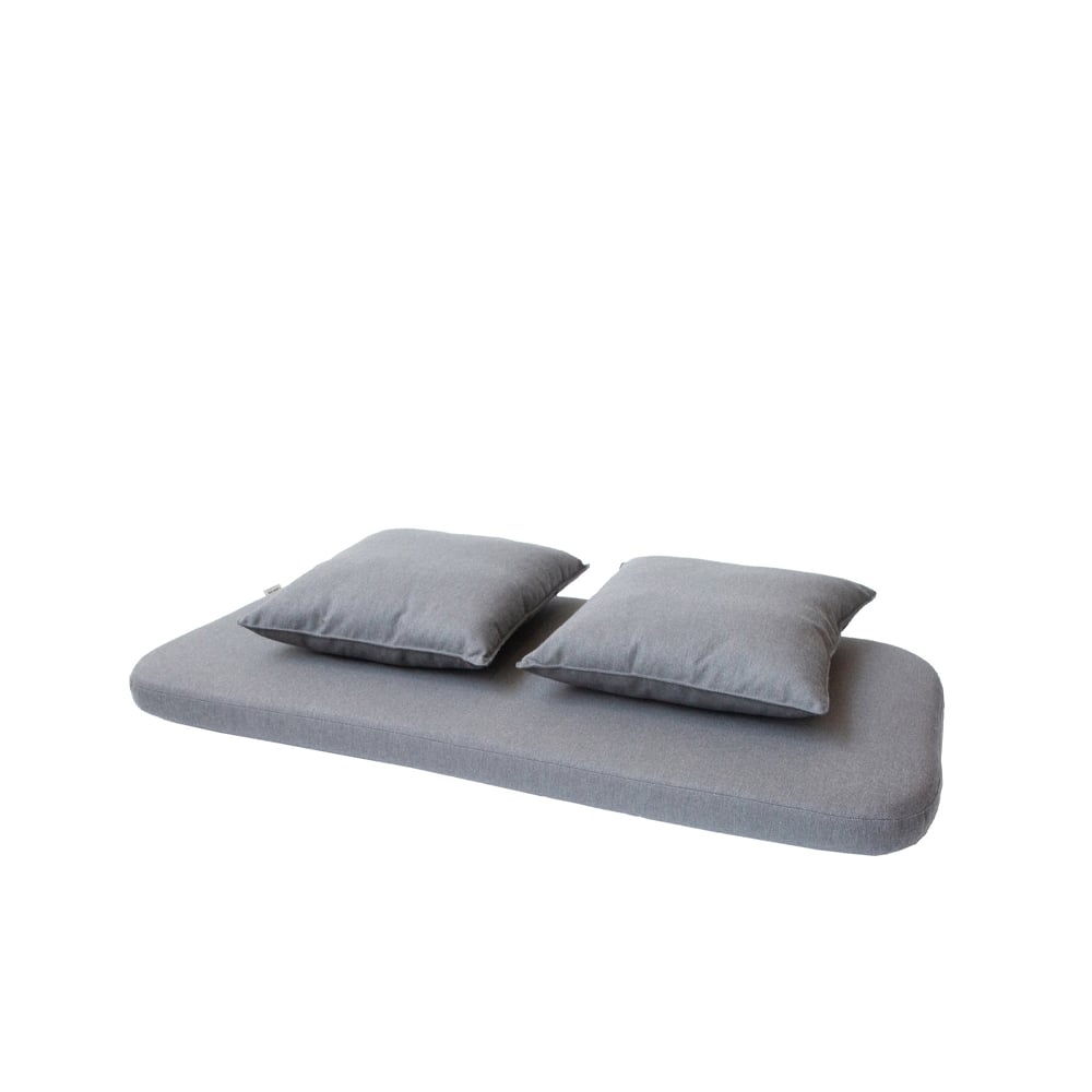 Cane-line Moments bench cushion Cane-Line Natté grey