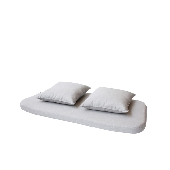 Moments bench cushion - Cane-Line Natté light grey - Cane-line