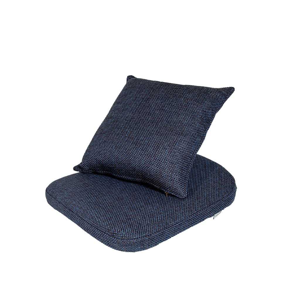 Cane-line Moments chair cushion set Cane-Line limit dark blue