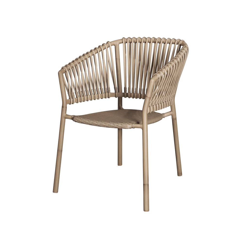 Cane-line Ocean armchair aluminum Natural