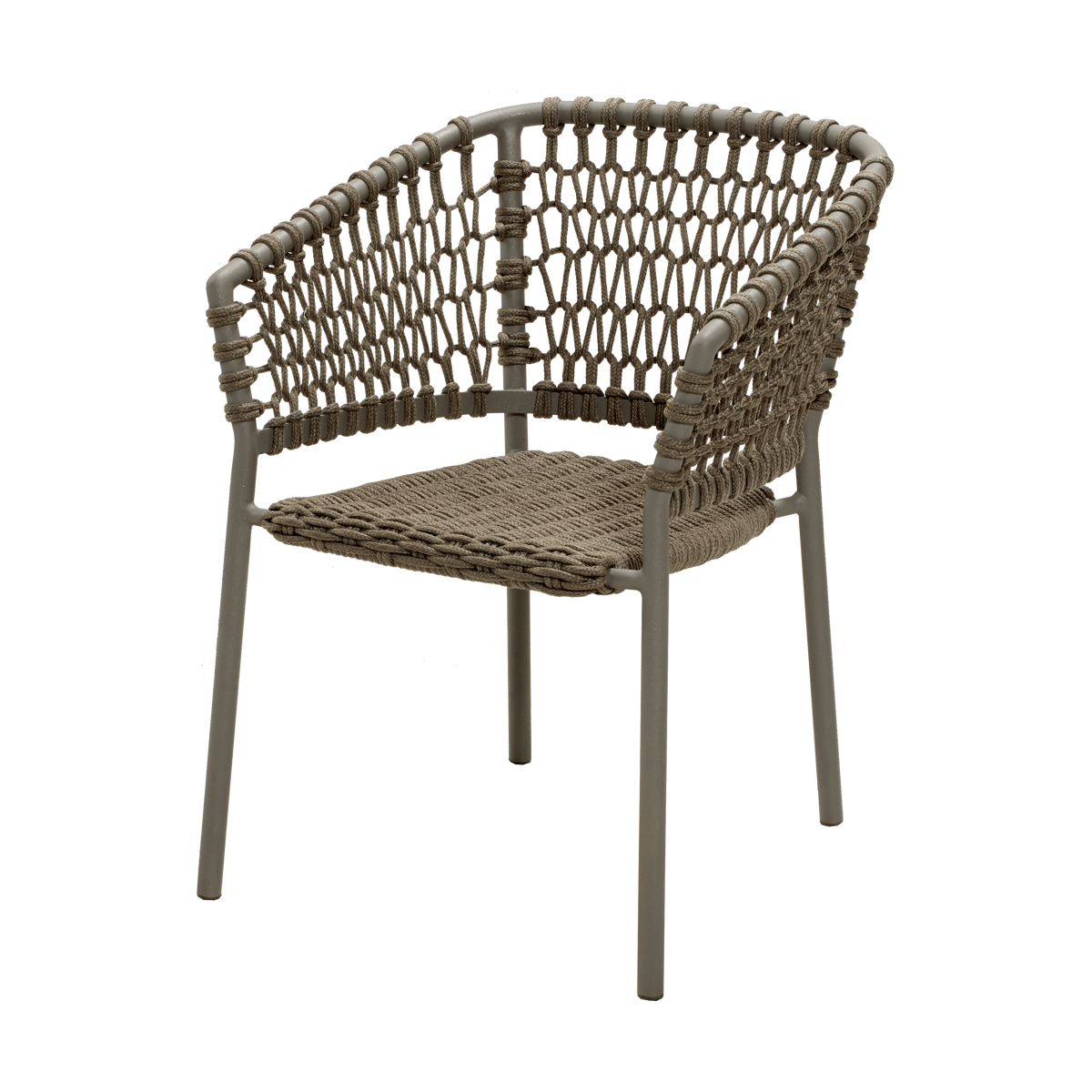 Cane-line Ocean armchair soft rope Taupe