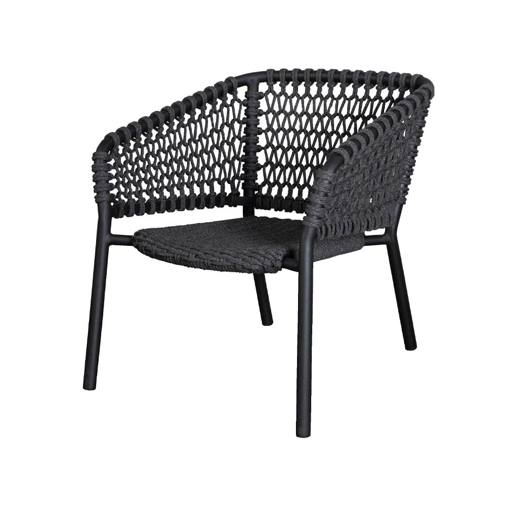 Cane-line Ocean lounge armchair Dark grey