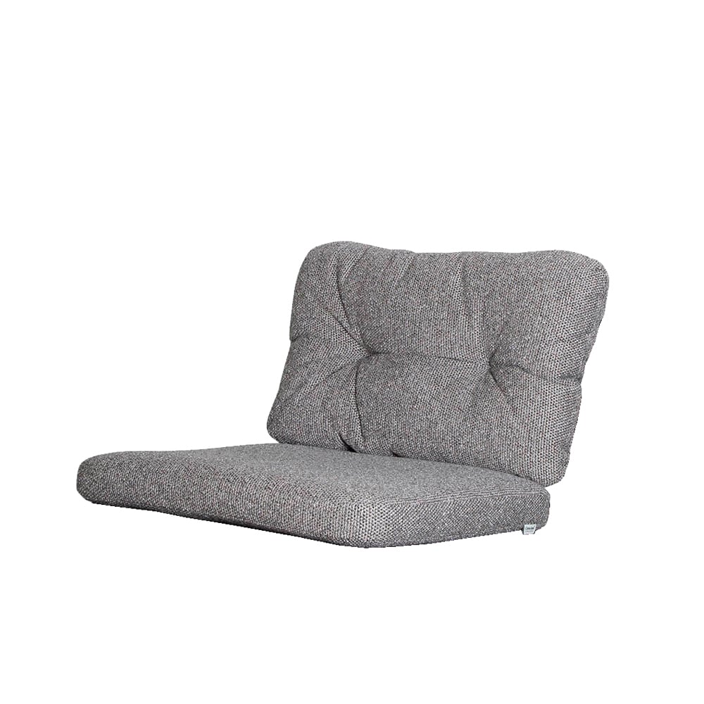 Cane-line Ocean lounge chair cushion Cane-Line wove dark grey