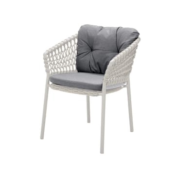 Ocean/Basket/Moments cushion set chair - Cane-line Natté grey - Cane-line