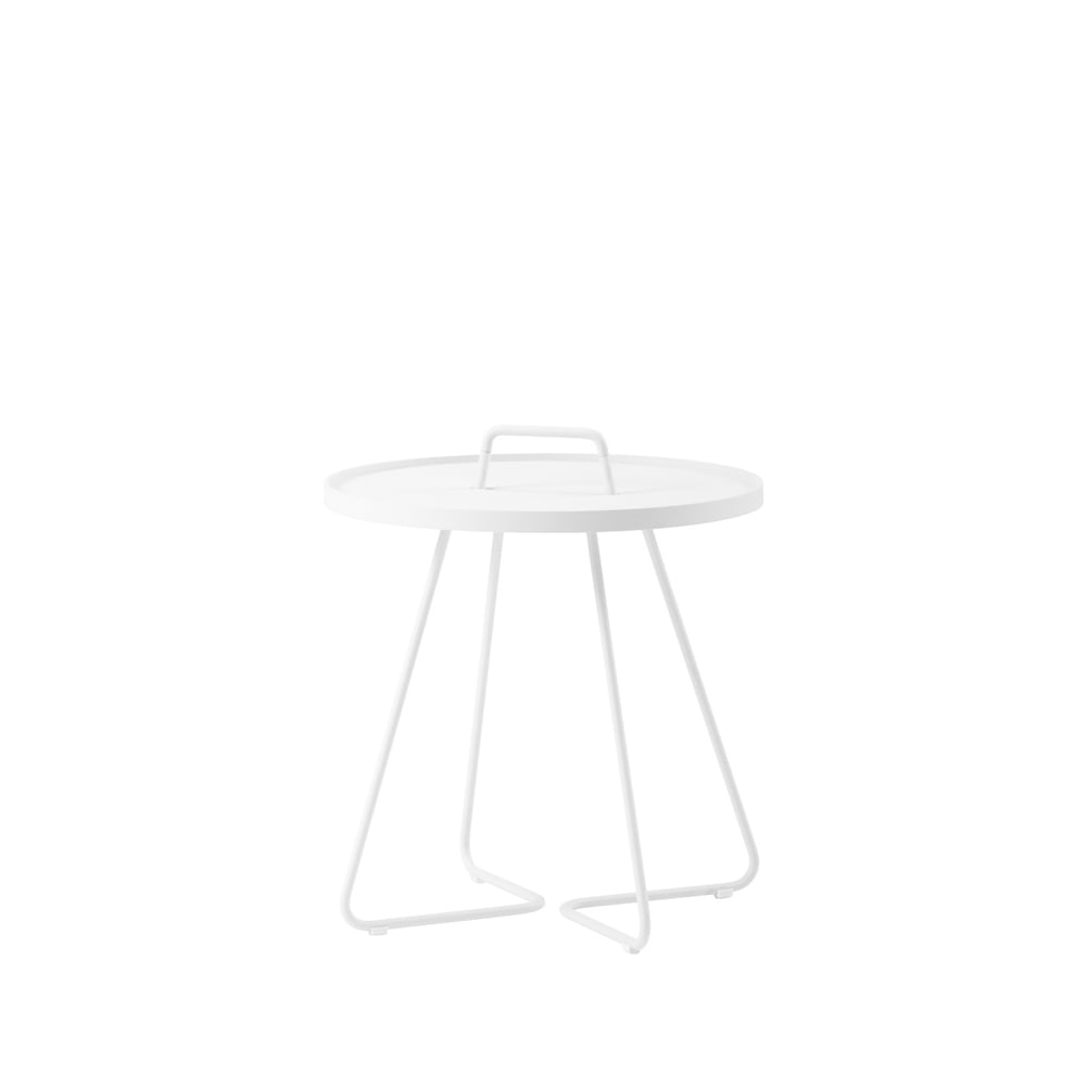 Cane-line On the move table Ø37 cm White