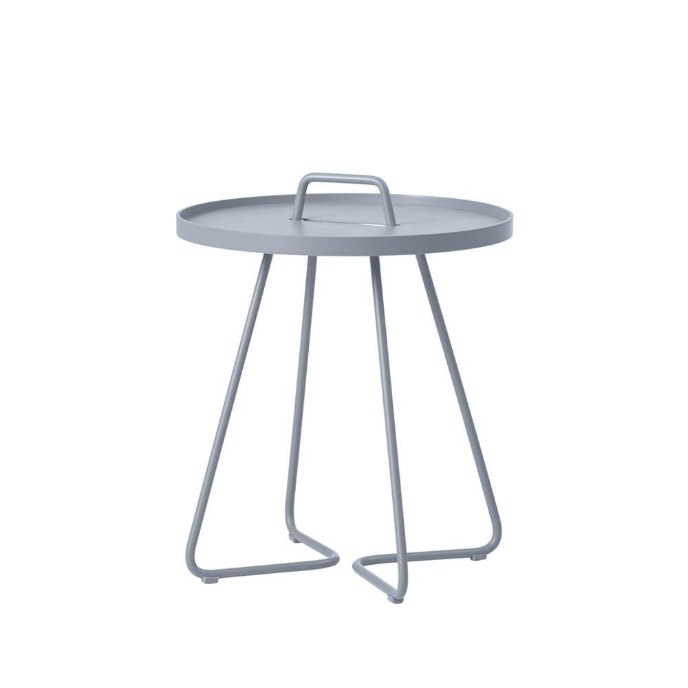 Cane-line On the move table Ø44 cm Light grey