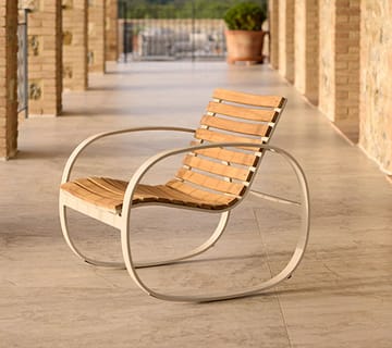 Parc rocking chair - Teak-sand - Cane-line