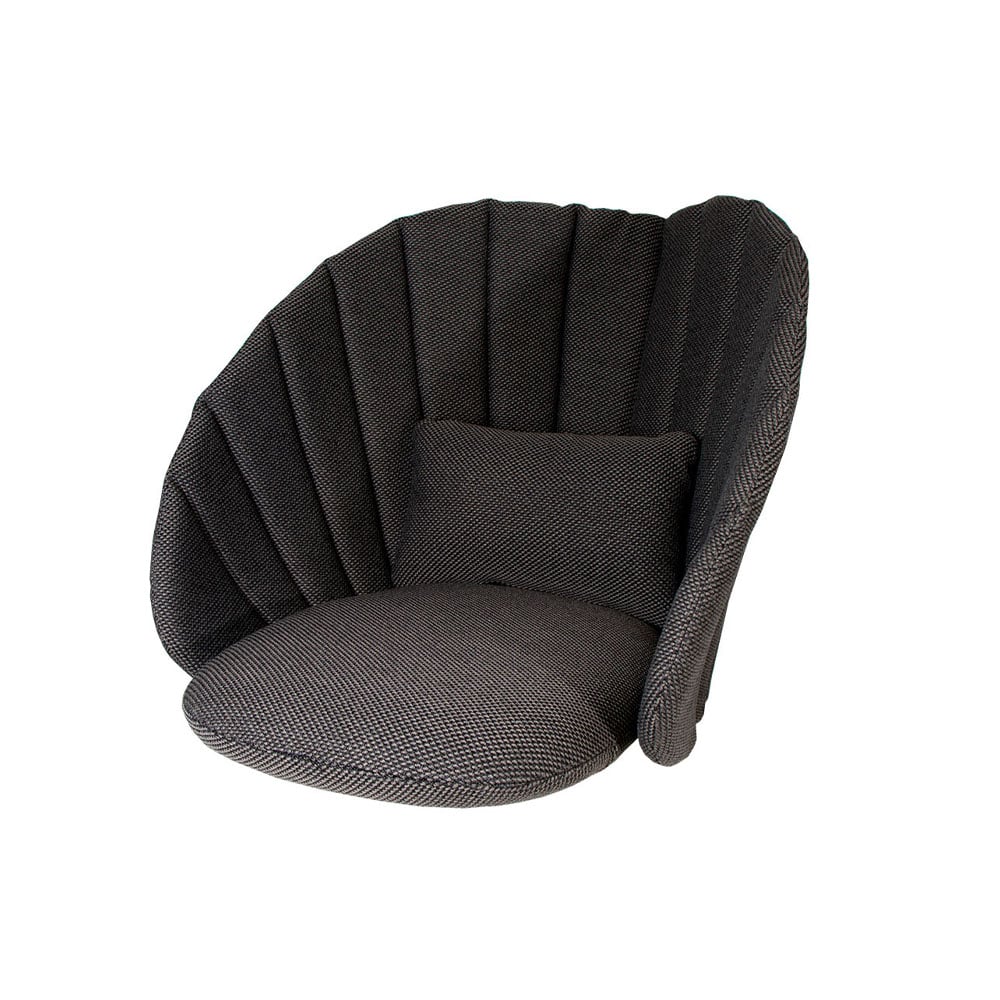 Cane-line Peacock lounge armchair cushion Cane-Line focus dark grey