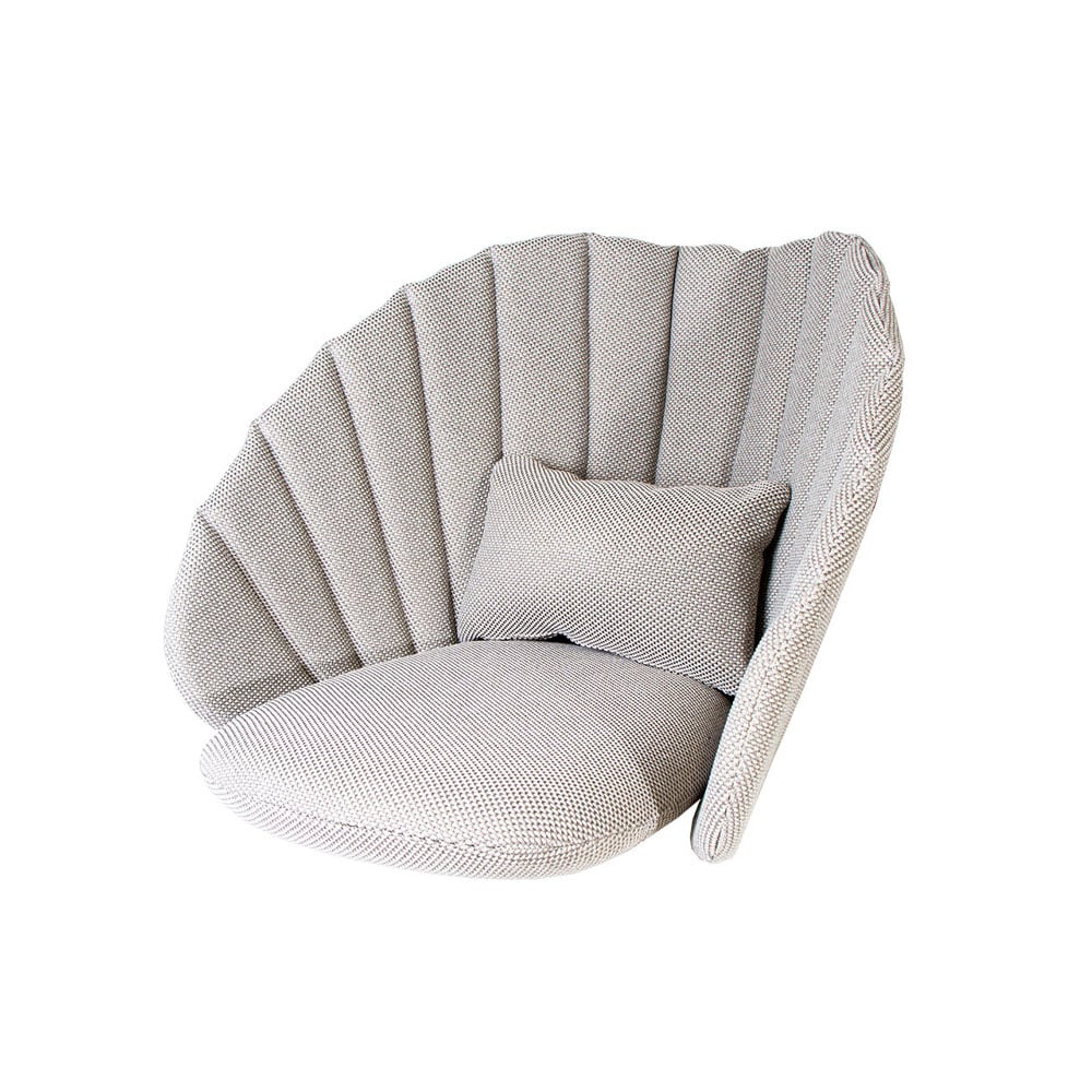 Cane-line Peacock lounge armchair cushion Cane-Line focus light grey