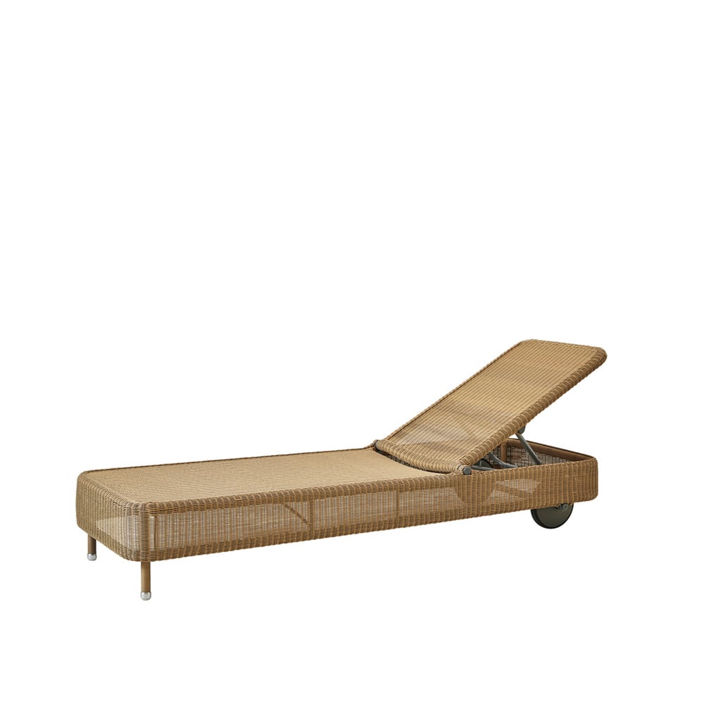 Cane-line Presley sun lounger weave Natural