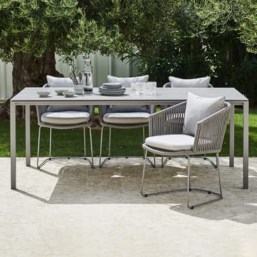 Pure dining table - Basalt grey-white 200x100 cm - Cane-line