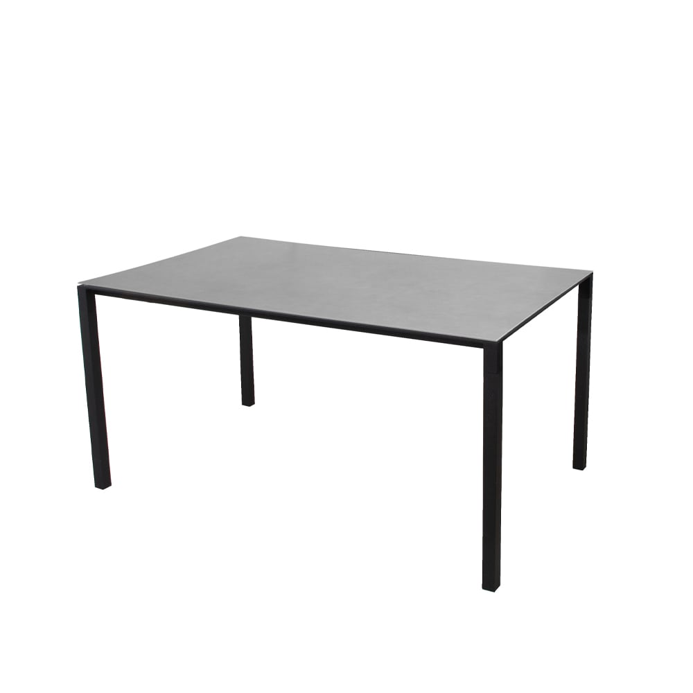 Cane-line Pure dining table Concrete grey-lava grey 150x90 cm