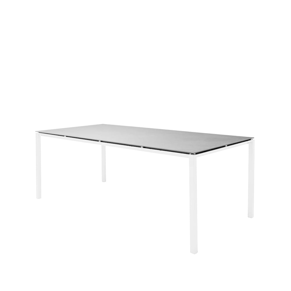 Cane-line Pure dining table Concrete grey-white 200x100 cm