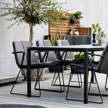 Pure table 200x100 cm Basalt grey-lava grey - undefined - Cane-line