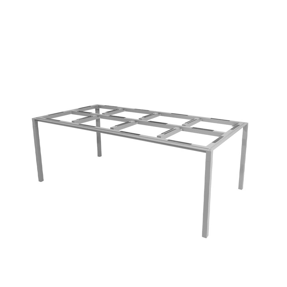 Cane-line Pure table base 200x100x73 cm Light grey