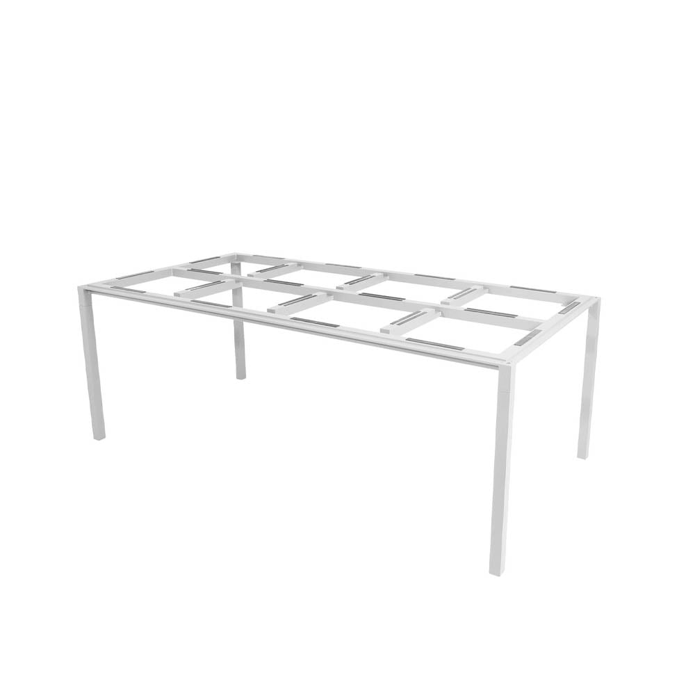 Cane-line Pure table base 200x100x73 cm White