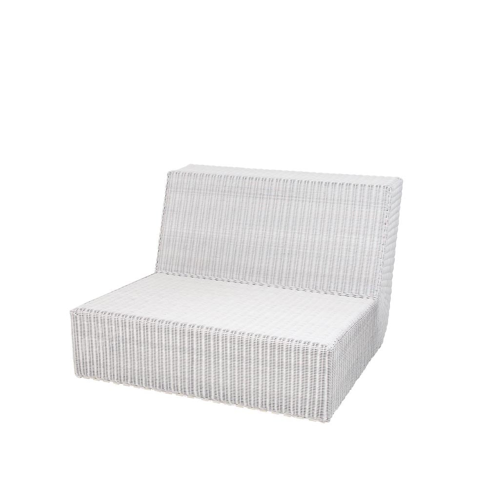 Cane-line Savannah modular sofa White grey, single