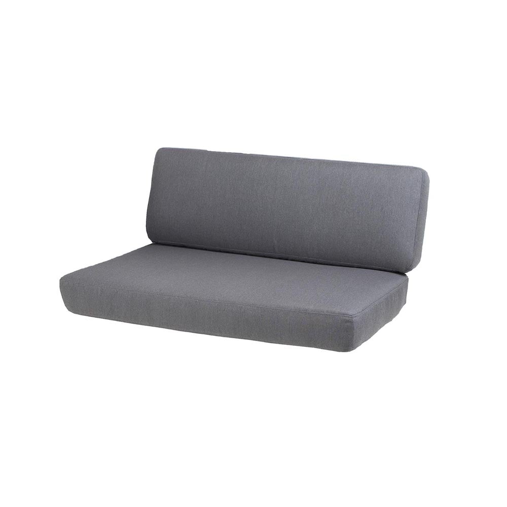 Cane-line Savannah sofa cushion 2-seater Cane-Line Natté grey, left