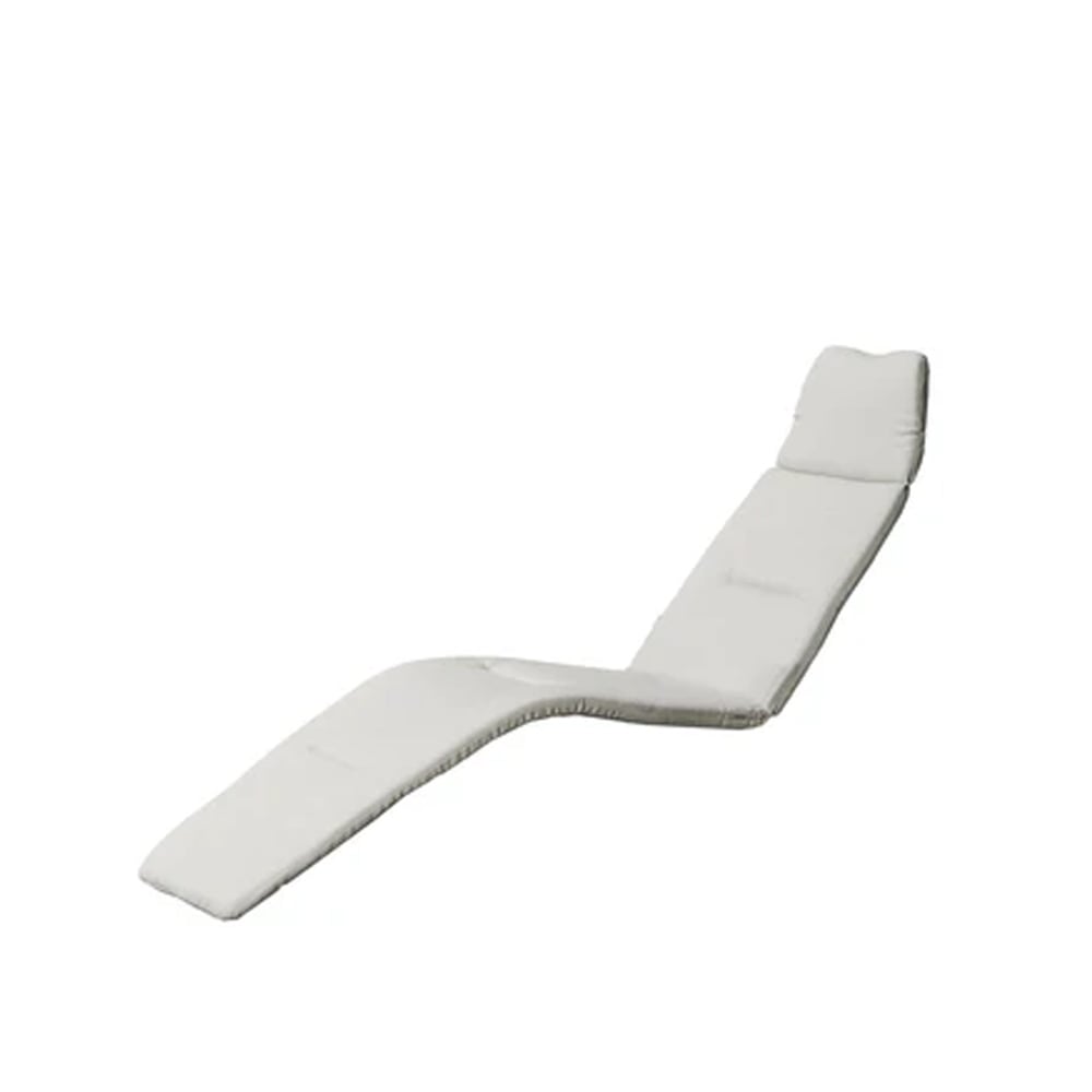 Cane-line Sunrise sun lounger cushion Cane-Line Natté white