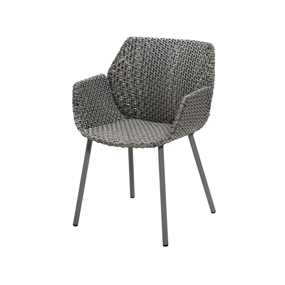 Cane-line Vibe chair Light grey/grey/taupe