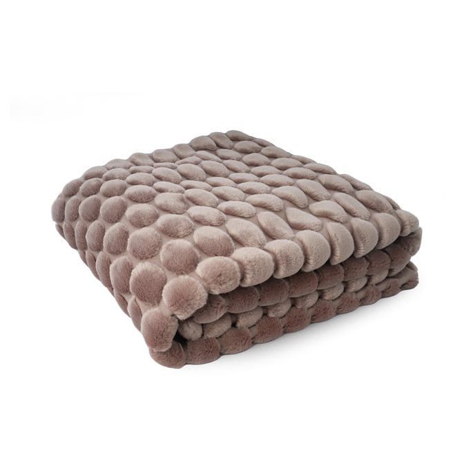 Egg Collection throw blanket 130x170 cm - Pink - Ceannis