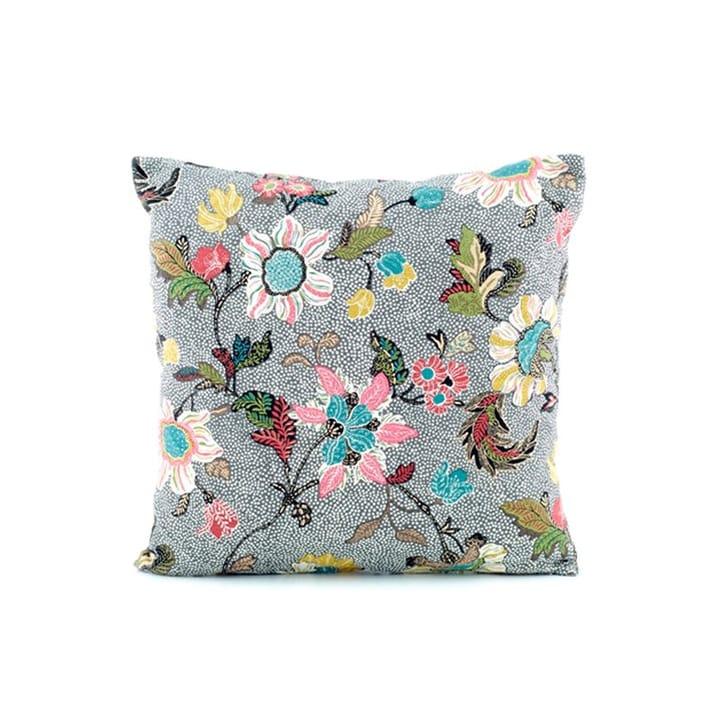 Flower pillowcase 50x50 cm - Gray - Ceannis