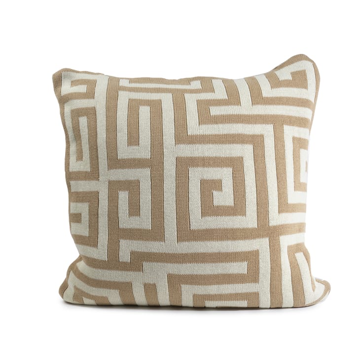 Knitted Cushion cover 50x50 cm - Beige - Ceannis