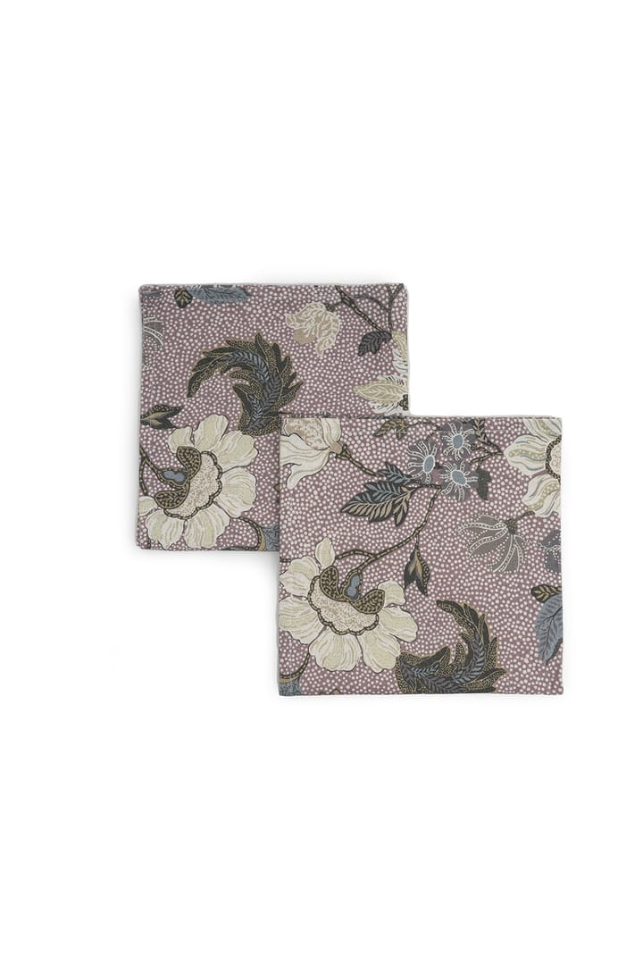 Napkin 2-pack 45x45 cm - Floral pink - Ceannis