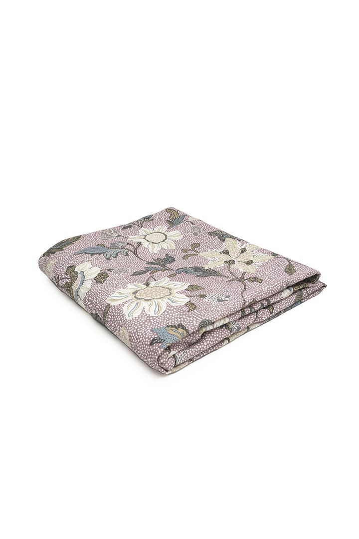 Tablecloth 145x300 cm linen - Floral pink - Ceannis