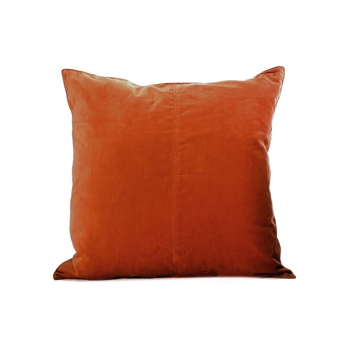 Velvet Collection pillow cover 50x50 cm - Cognac - Ceannis