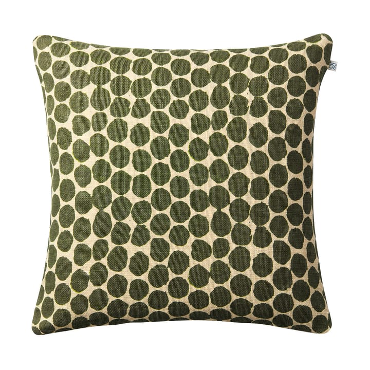 Dot Ari cushion cover 50x50 cm - Beige-cactus green - Chhatwal & Jonsson