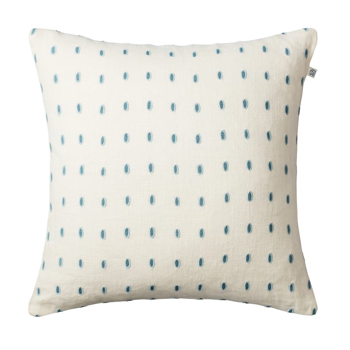 Drop cushion cover 50x50 cm, white-blue-aqua Chhatwal & Jonsson