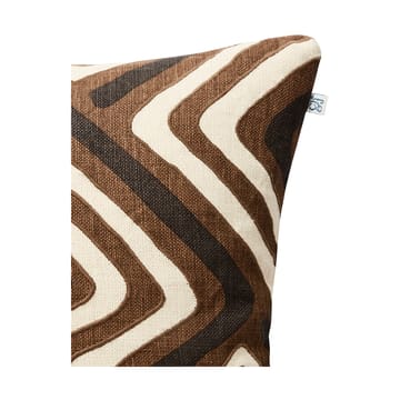 Gujarat pillowcase 50x50 cm - Dark Brown-Taupe - Chhatwal & Jonsson