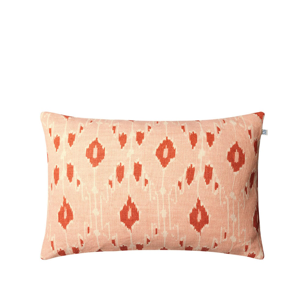 Chhatwal & Jonsson Ikat Goa Cushion Light beige/rose/apricot-40 cm